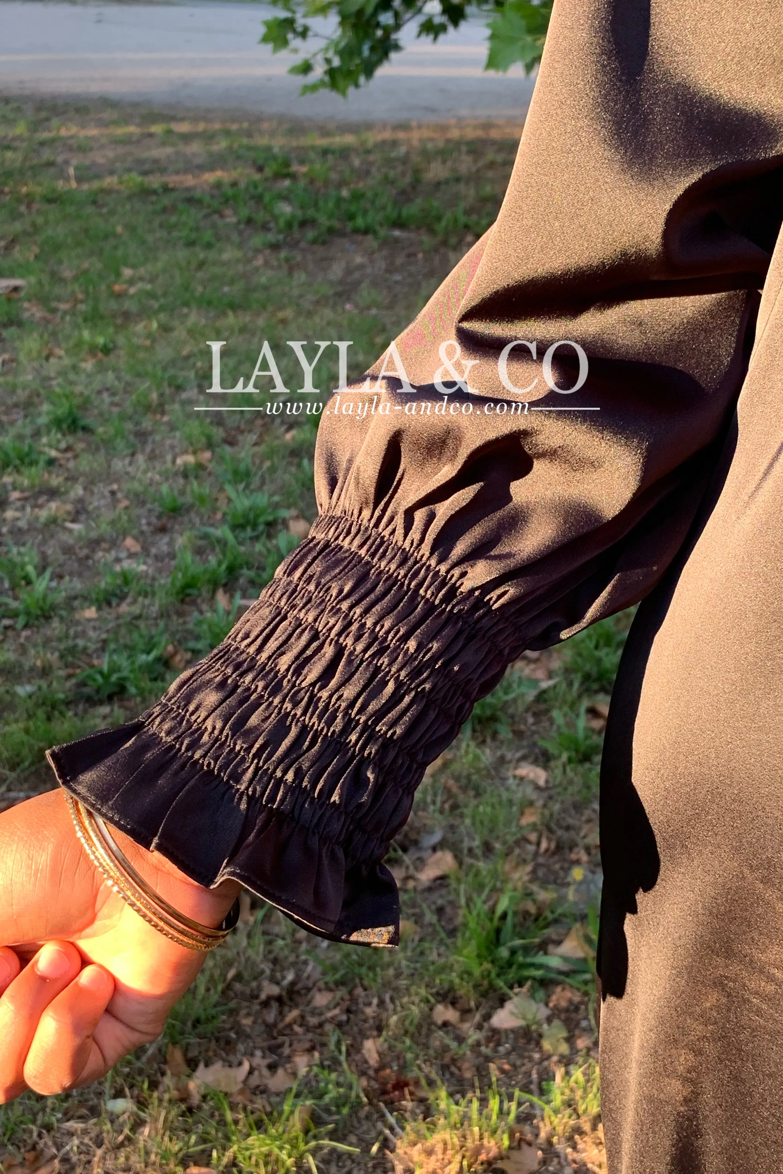 Abaya set satiné ( couleurs)