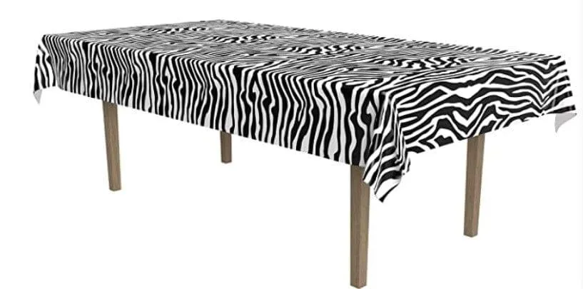 Animal Zebra Satin Fabric | Soft Satin Zebra Charmeuse Fabric | 60" Wide | Multiple Colors |