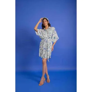 AROOP SHOP INDIA Multi-Color Freya Tie-Up Dress
