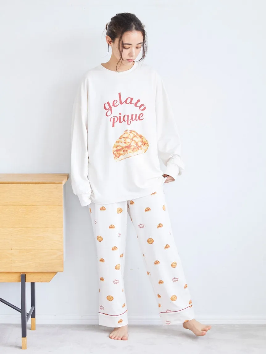 BUTTER/PIE Motif Pajama Pants