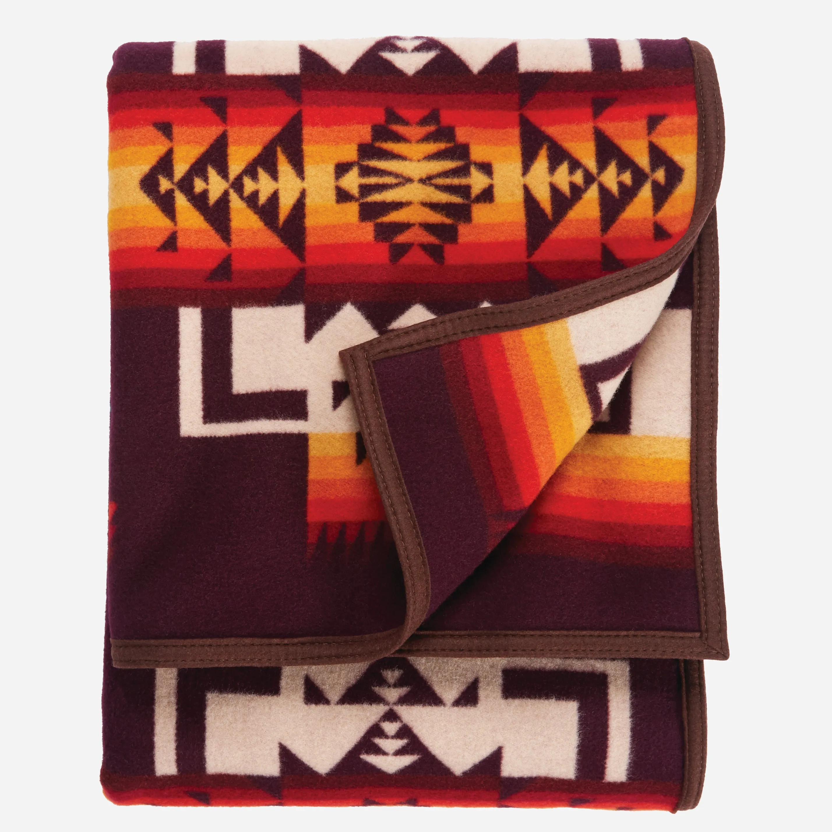 CHIEF JOSEPH BLANKET - MAROON