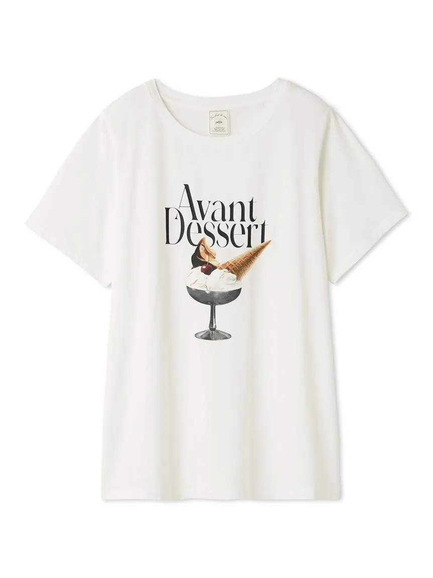 COOL Rayon Dessert Logo Relaxed Fit T-shirt