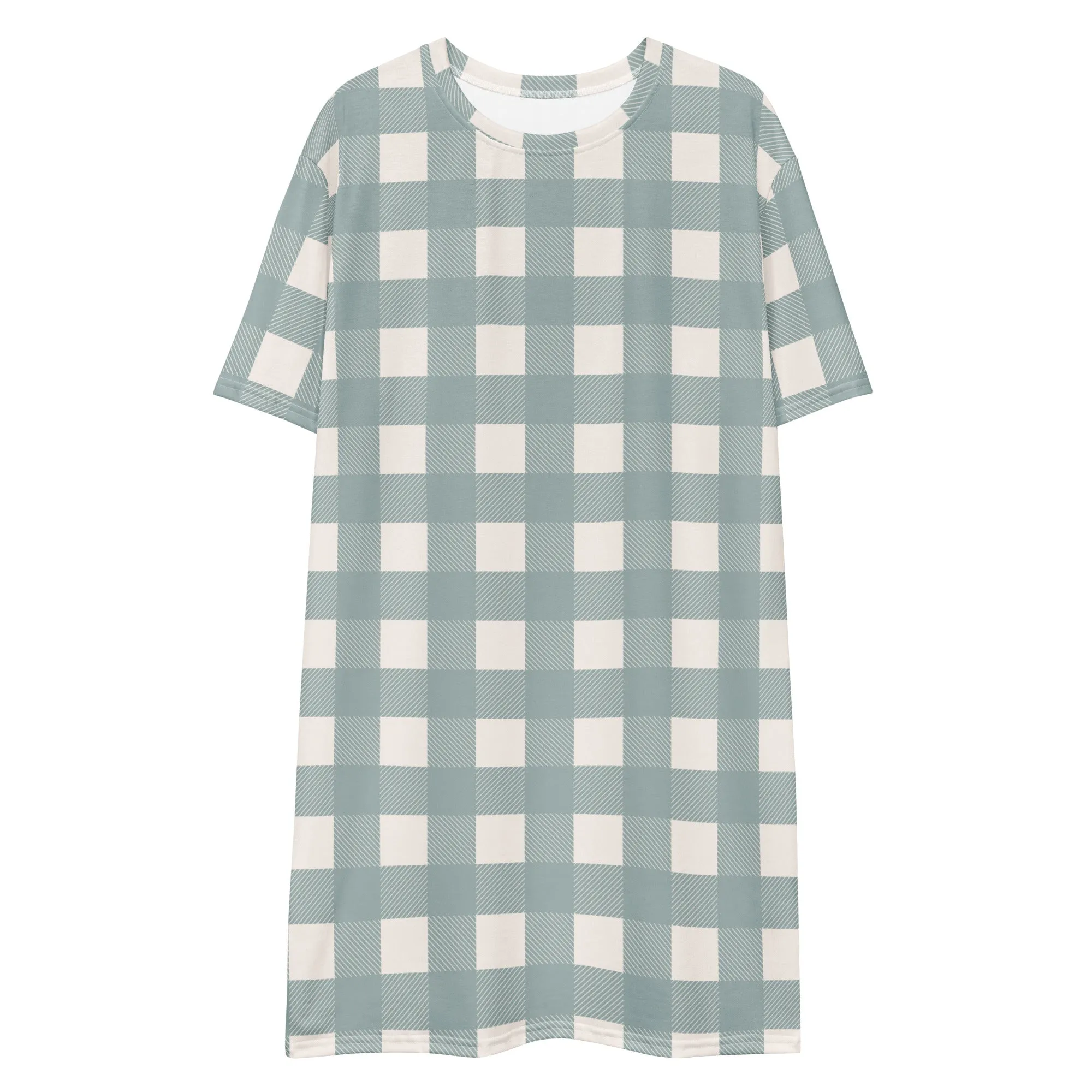 Cottage Blue Buffalo Plaid Nightshirt (XS-6XL)