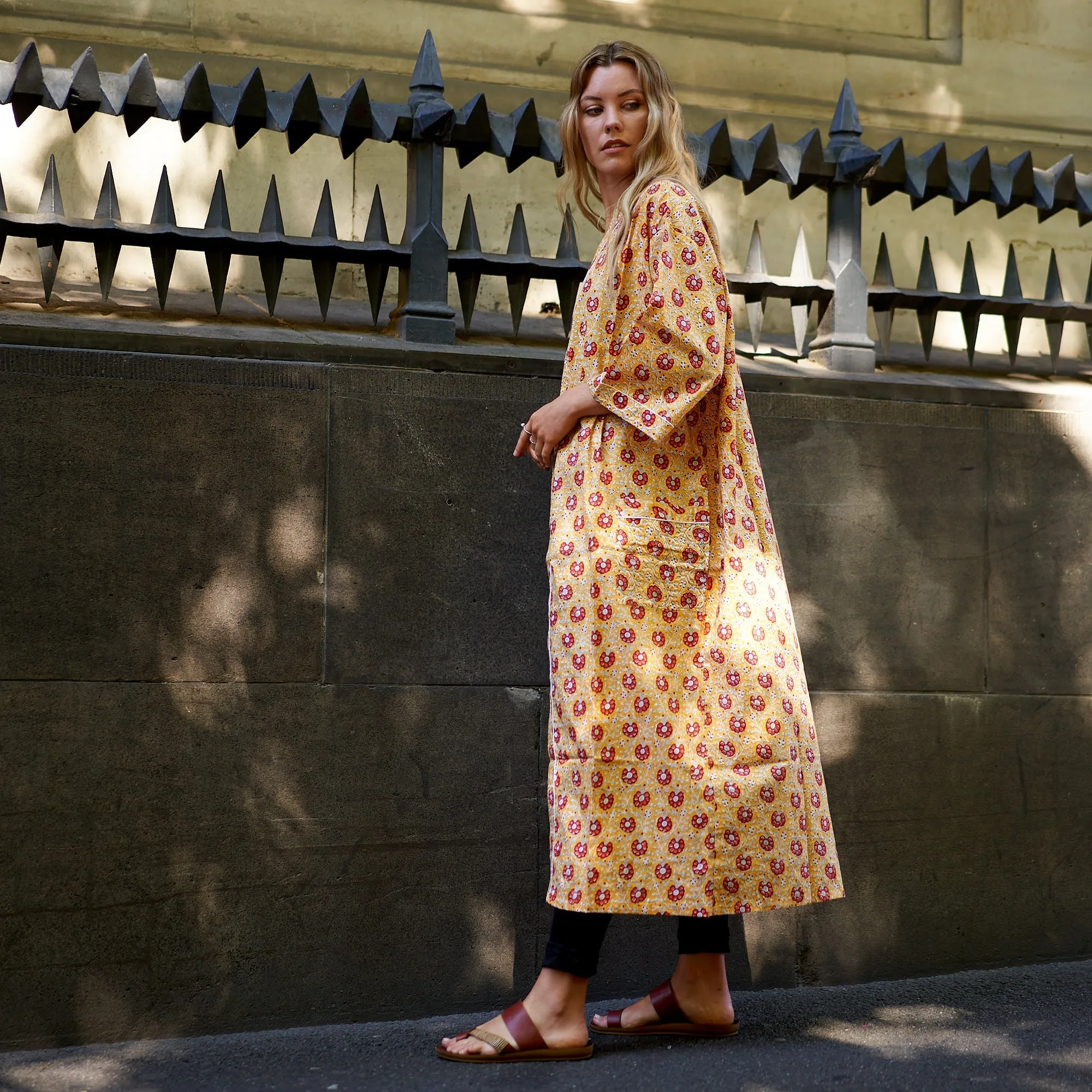 Cotton Luau 100% Cotton Kimono Robe