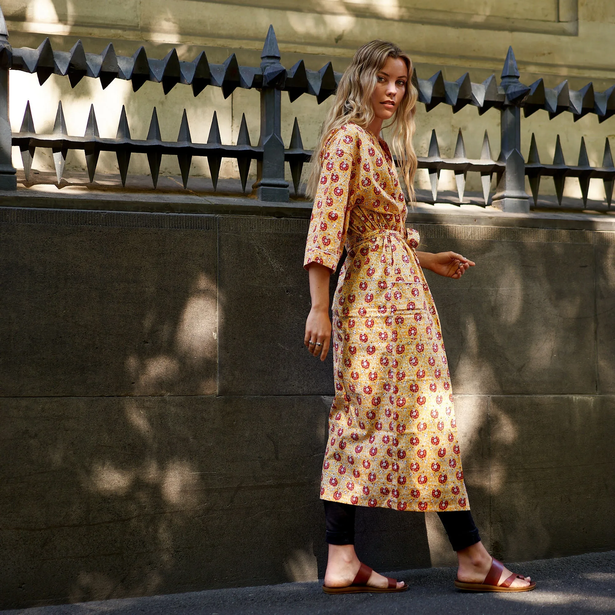 Cotton Luau 100% Cotton Kimono Robe