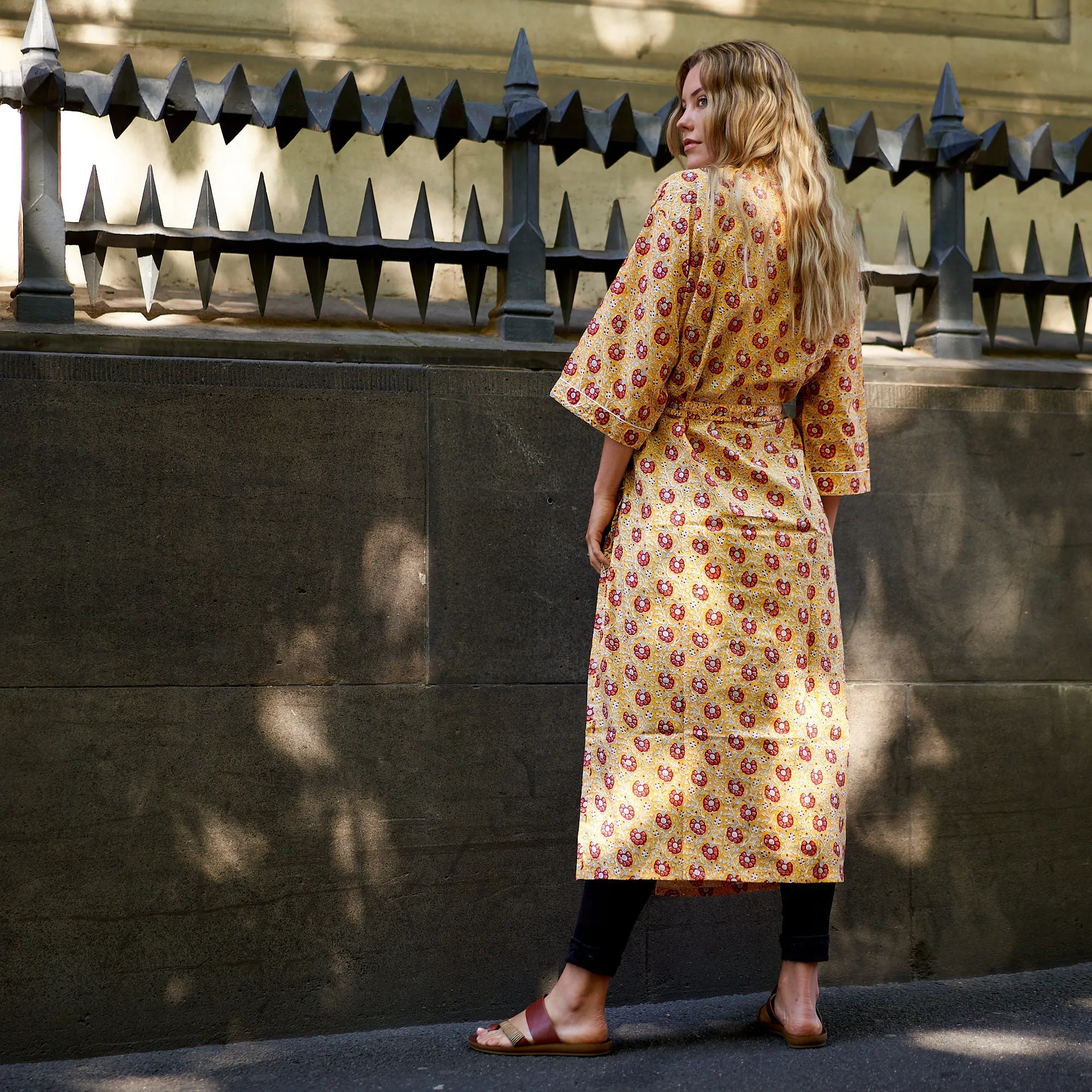 Cotton Luau 100% Cotton Kimono Robe
