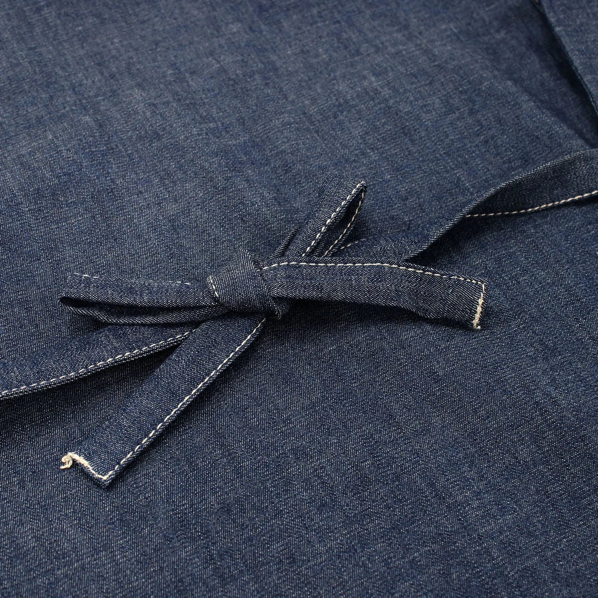Denim Samue Jacket and Pants, Japanese Kimono Longewear/Pajama