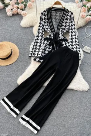 (Final Sale) Houndstooth Set