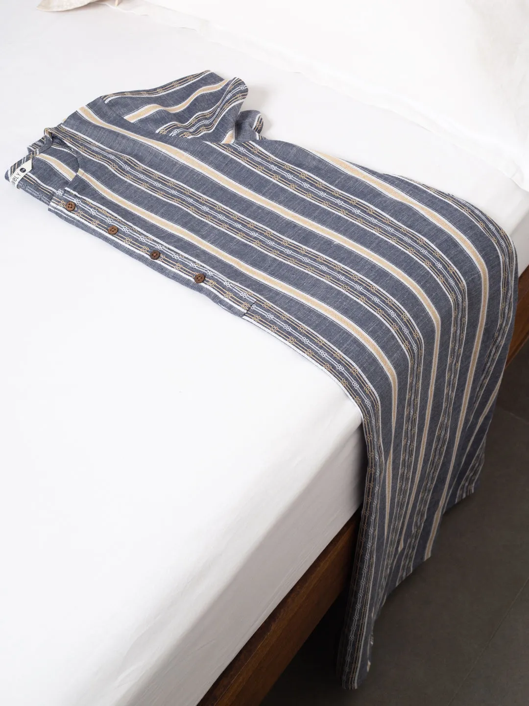 Grey Streaks Night Shirt