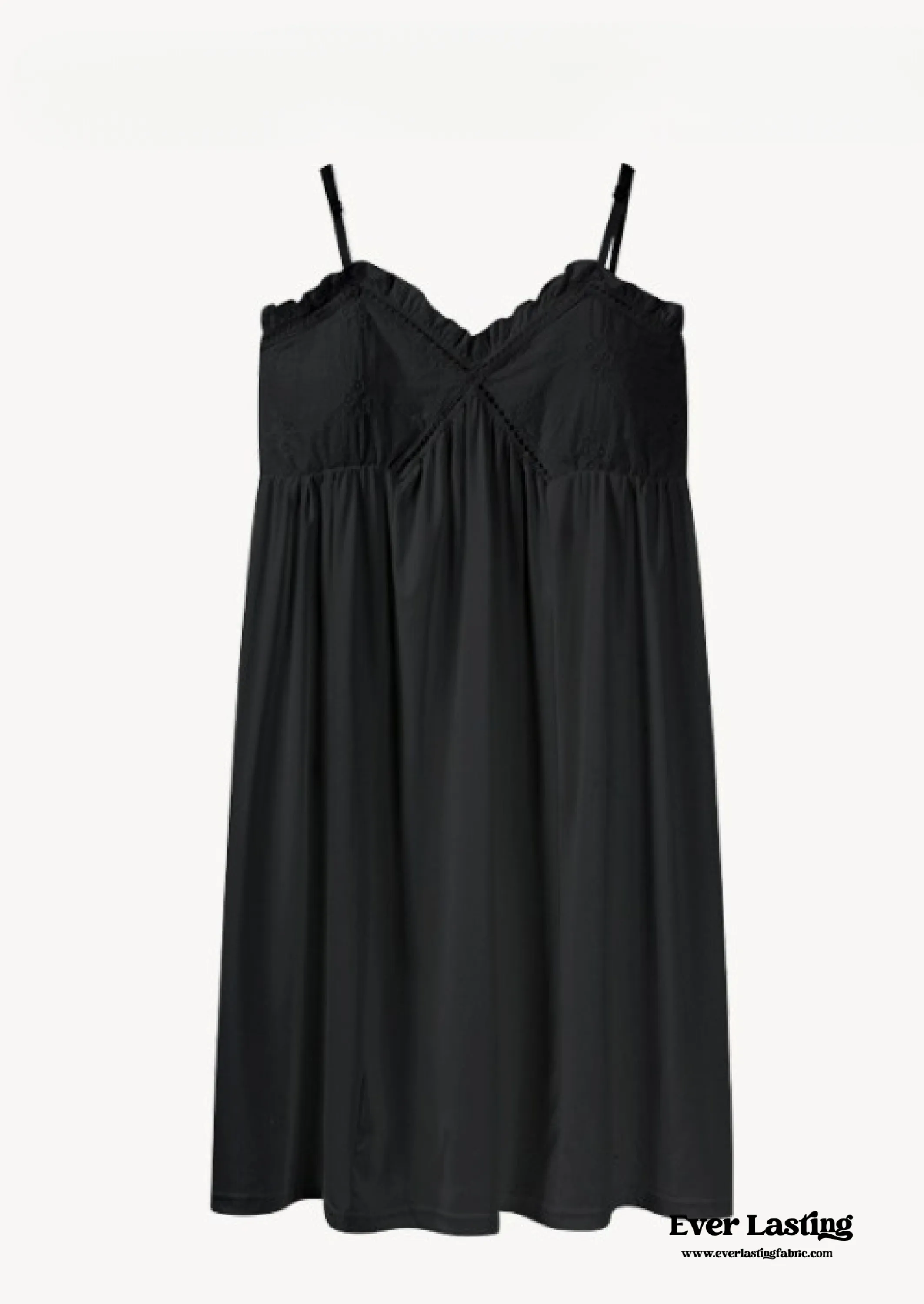 Lace Padded Pajama Dress