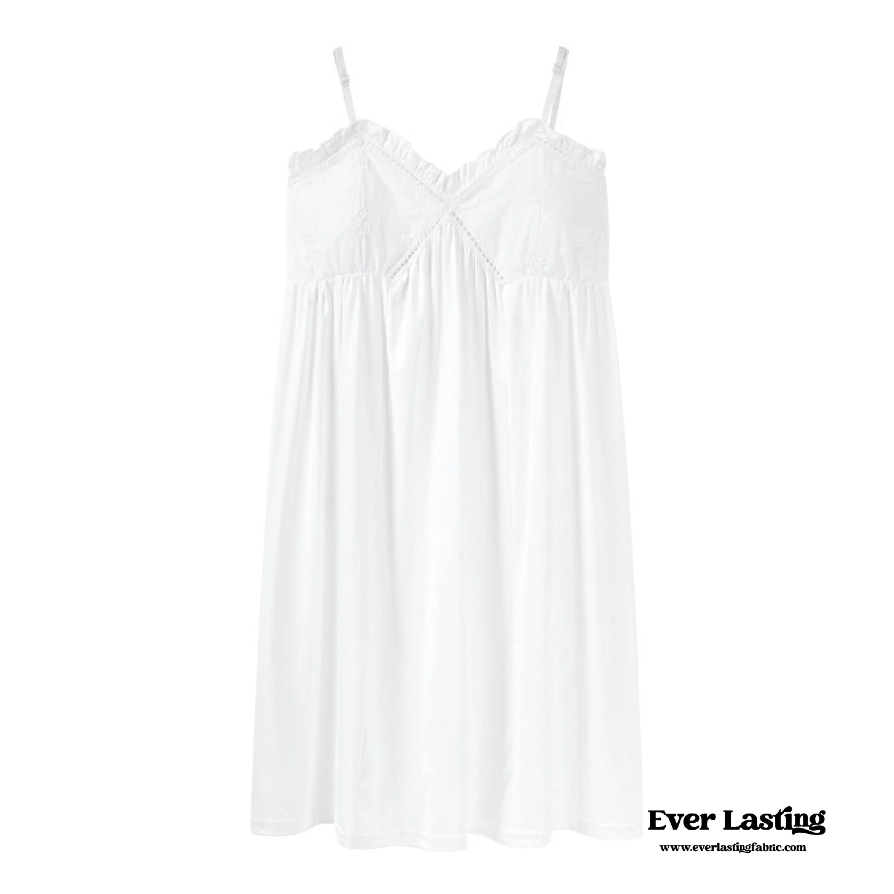 Lace Padded Pajama Dress