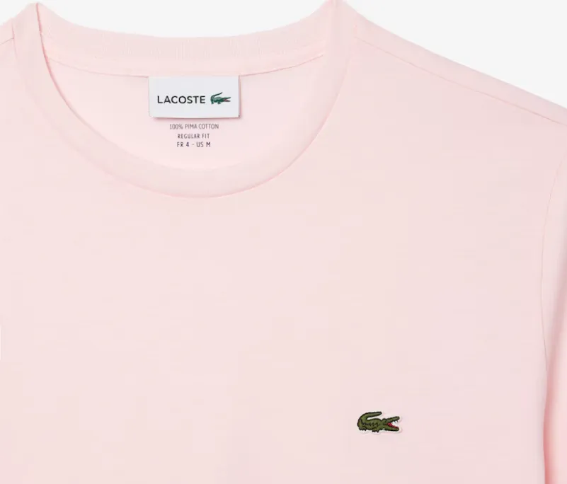 Lacoste Men Short Set Pima Cotton - Light Pink