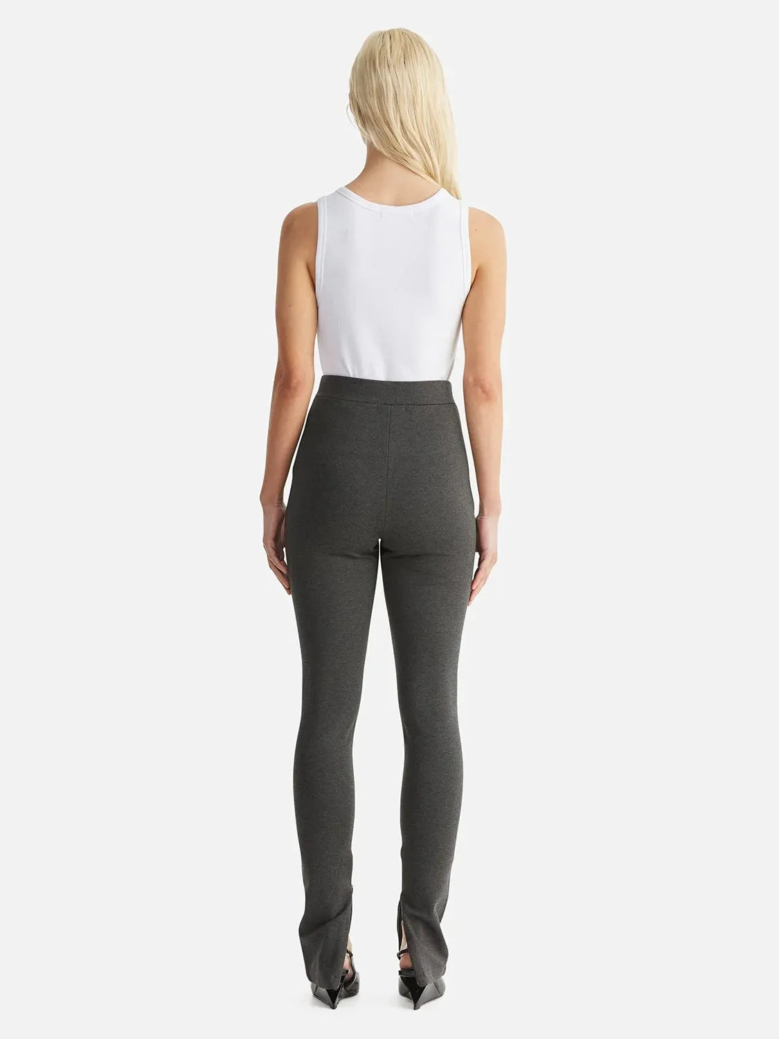 Leila Ponte Pant | Charcoal