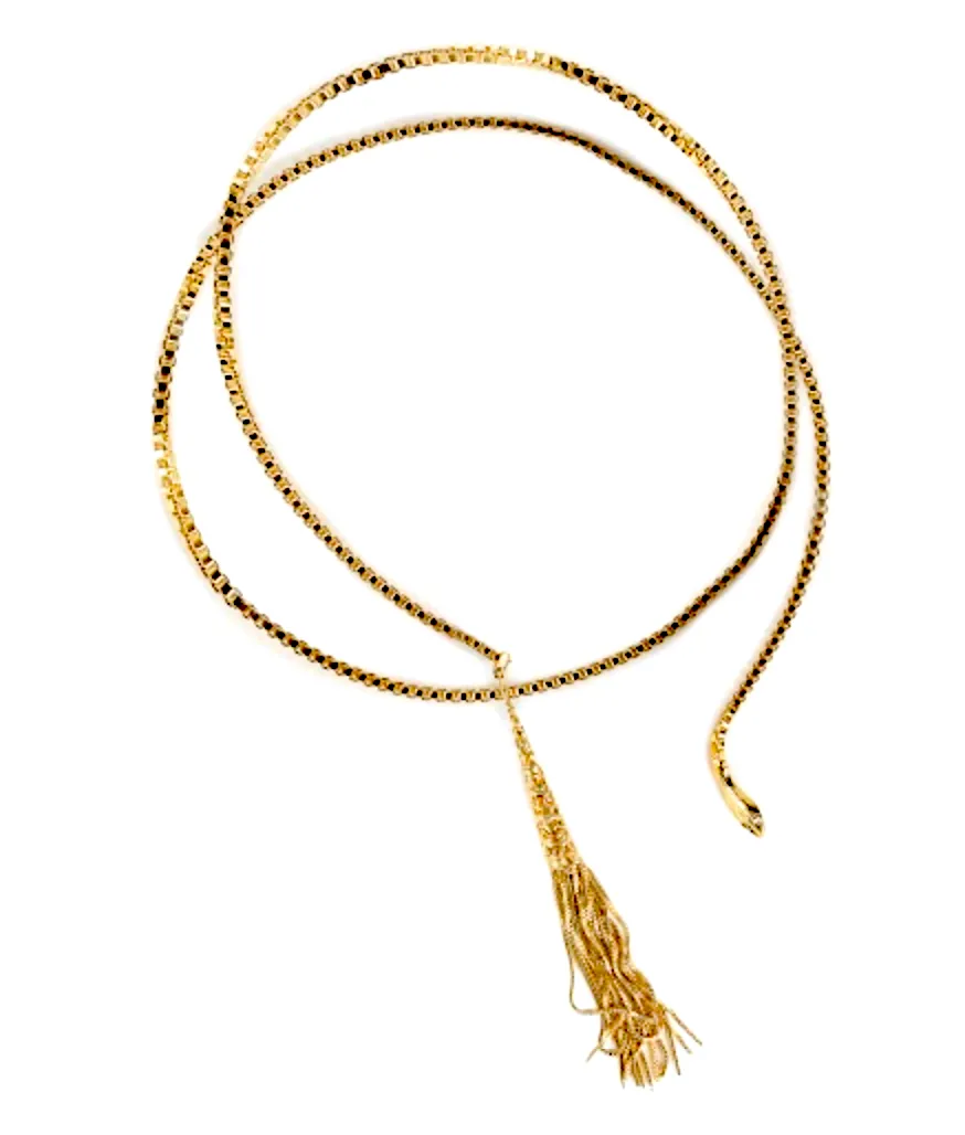 Long Serpente Tassel Belt/Necklace