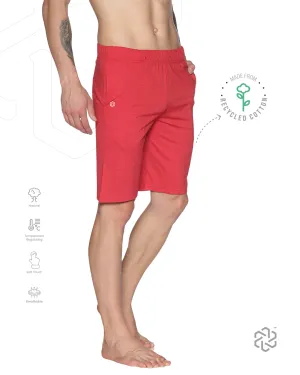 Men's Recycled Cotton Solid Lounge Shorts