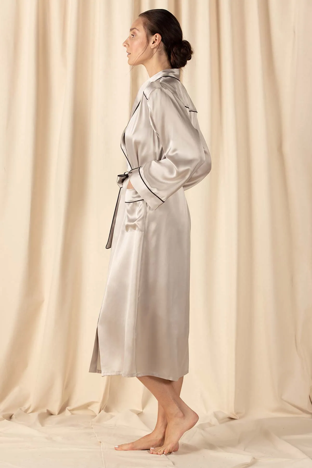 Mischa Classic Smoking Robe