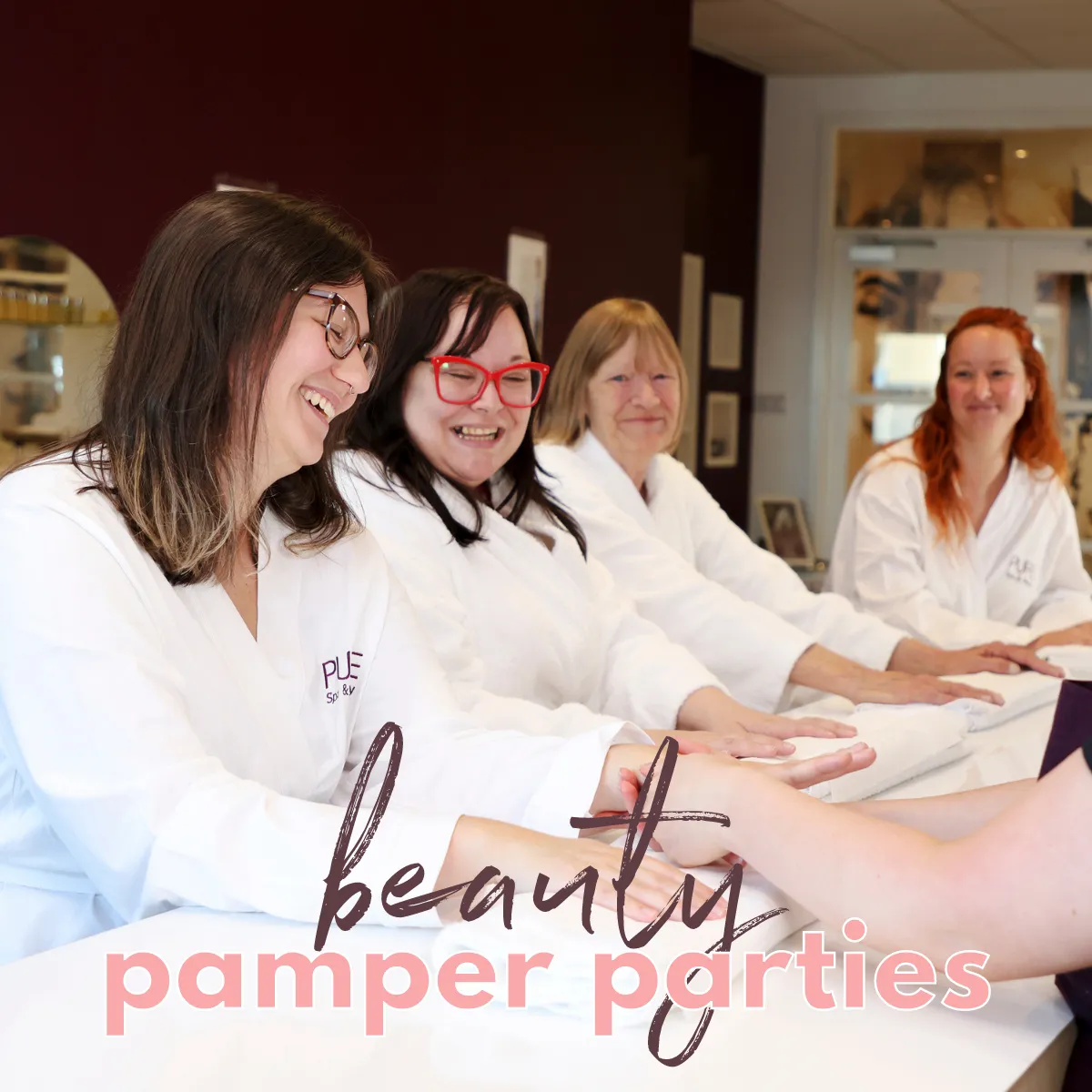 PURE Deluxe Beauty Party - 60 min Treatment (pp)