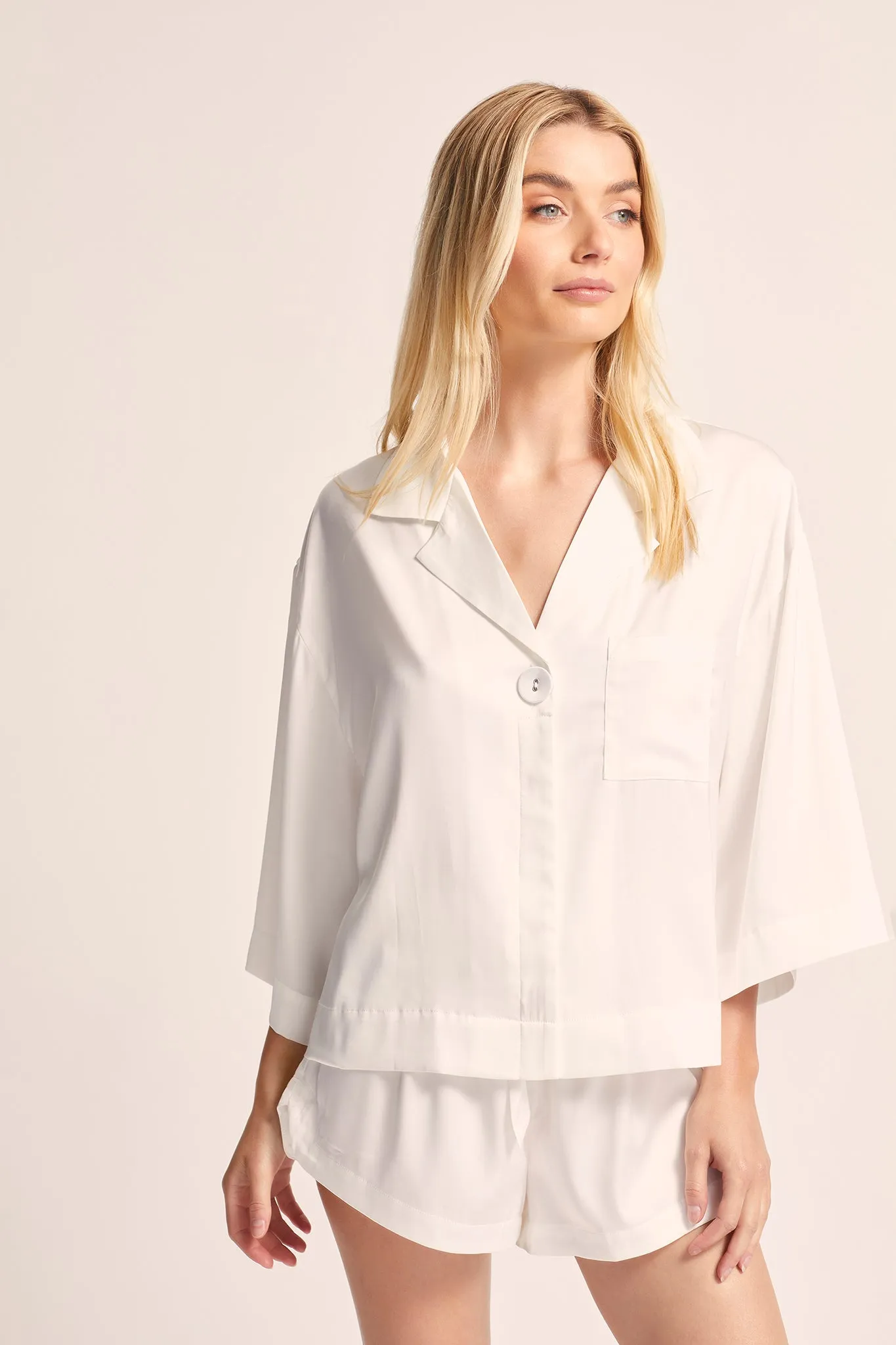 Rhea Pyjama - White