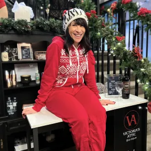 Snugabye Christmas Onesie Red
