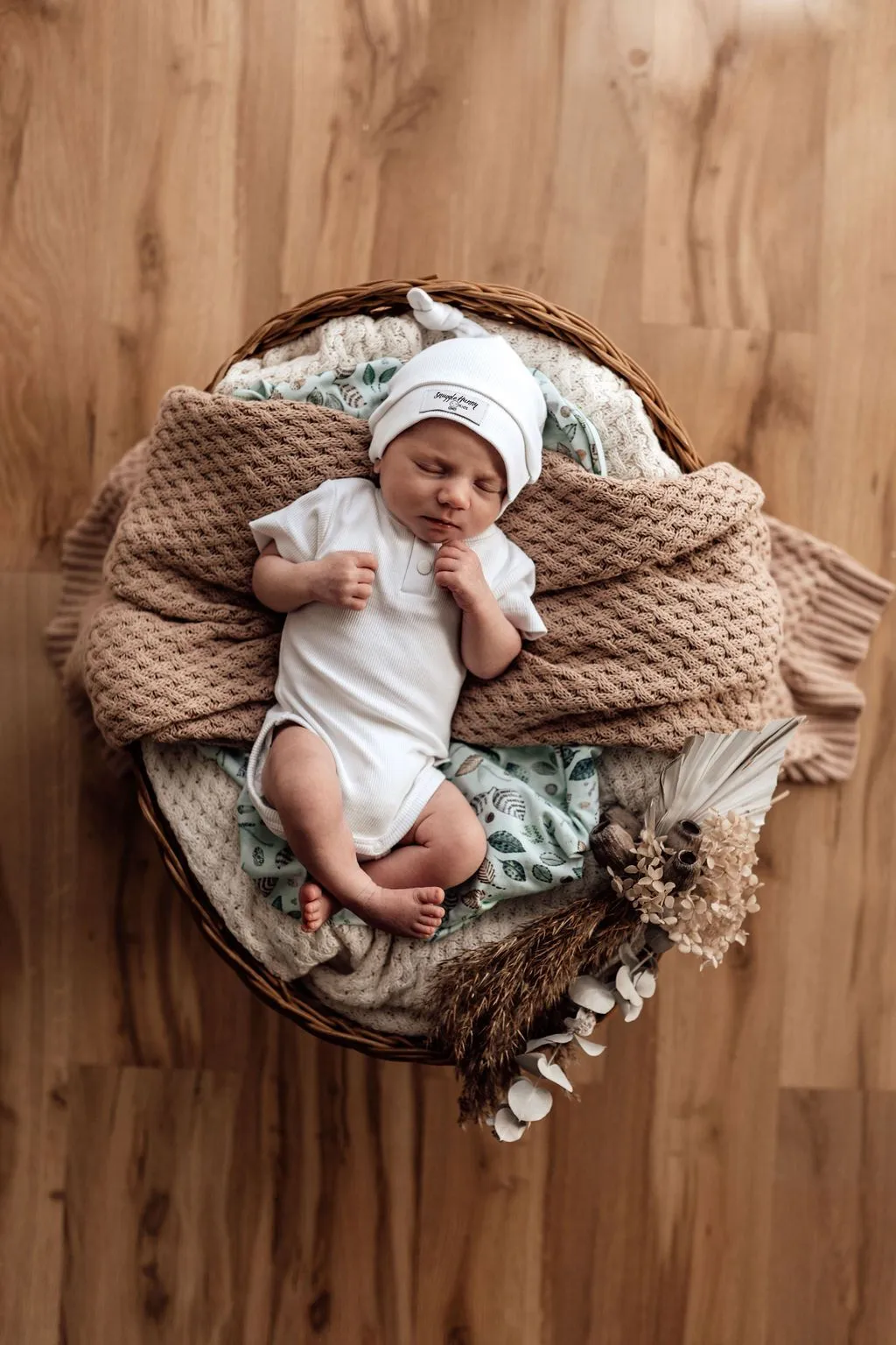 Snuggle Hunny Kids | Organic S/S Bodysuit - Milk