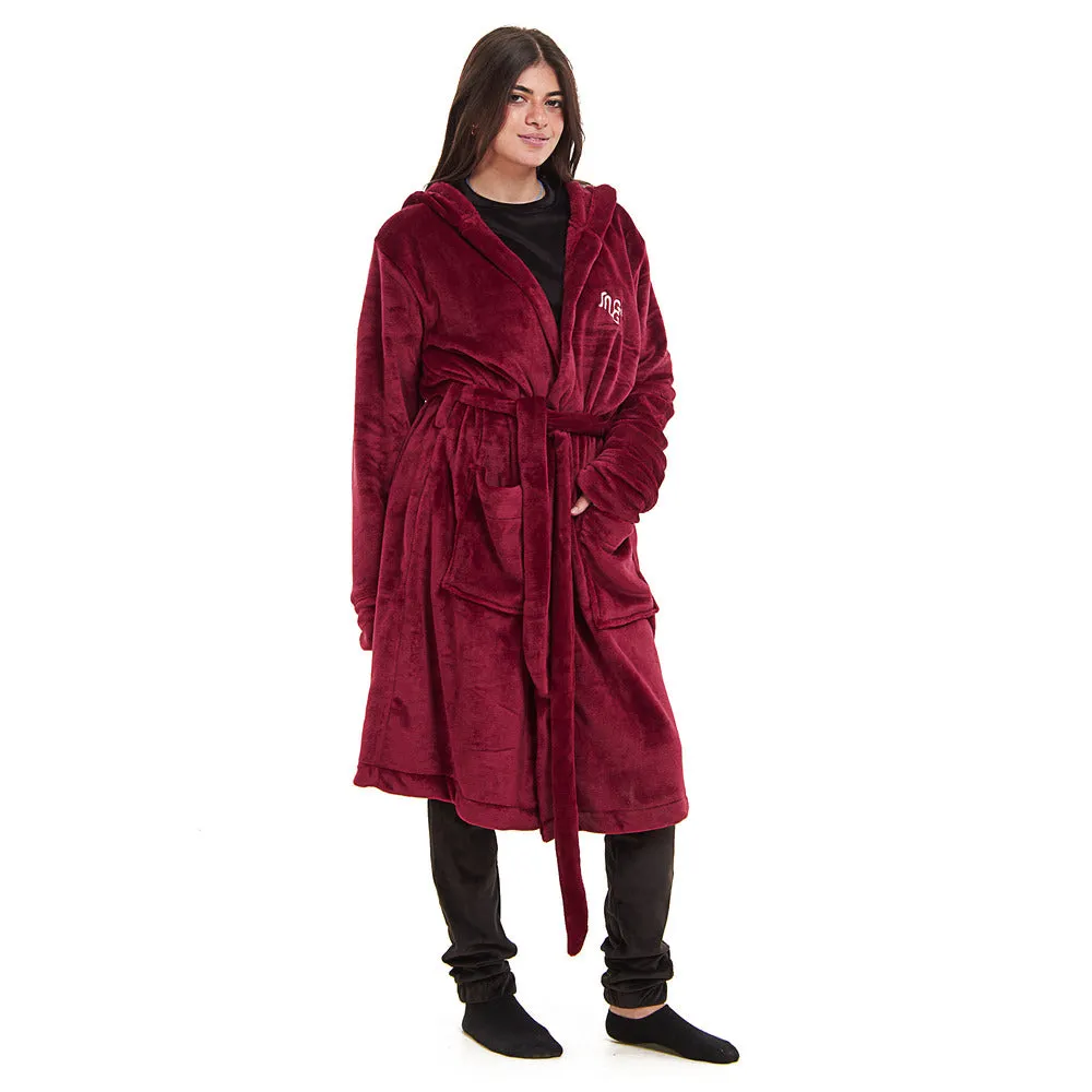 Snuggs Blanket Robe Burgundy