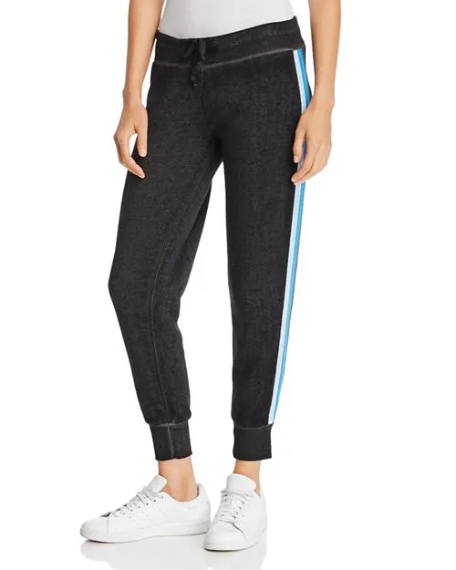 STRIPE BURNOUT JOGGERS