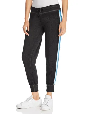 STRIPE BURNOUT JOGGERS