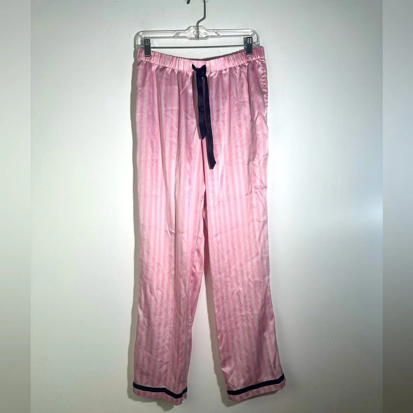 Victoria’s Secret Striped Silky Lounge Pants