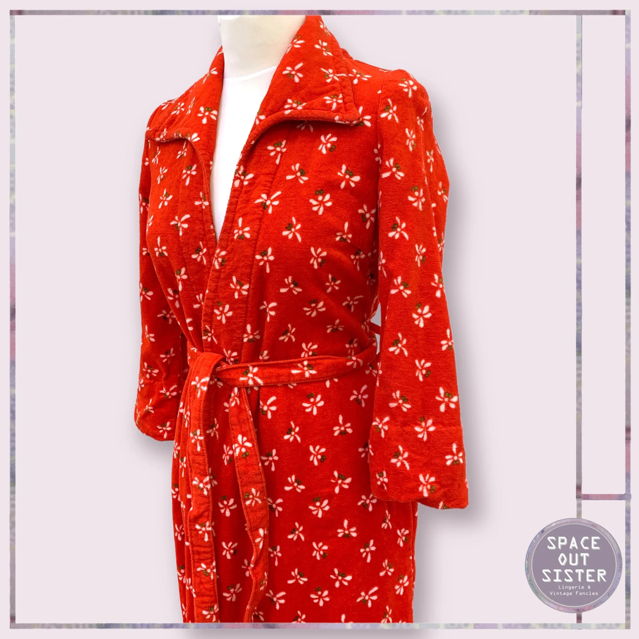 Vintage Feather Robe