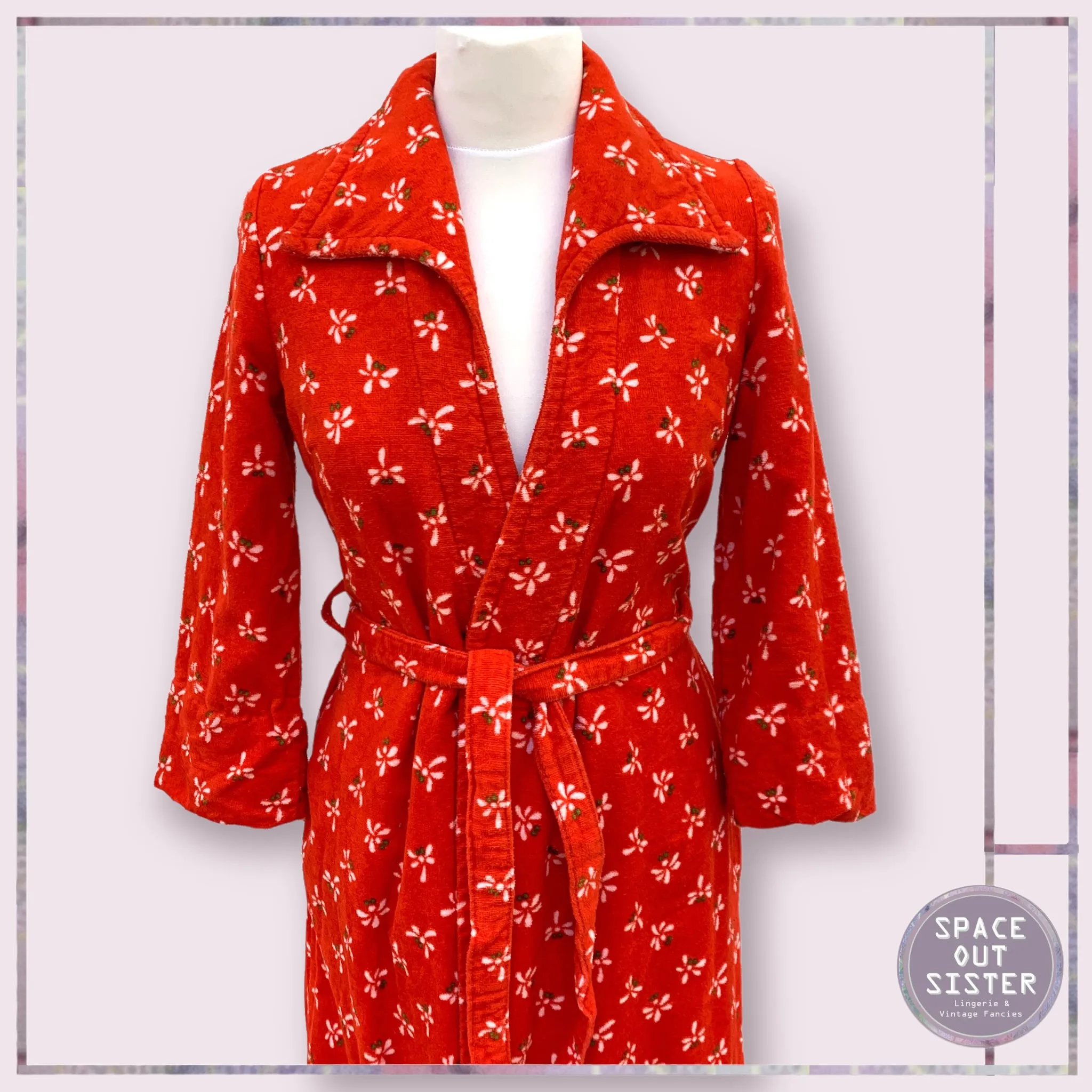 Vintage Feather Robe
